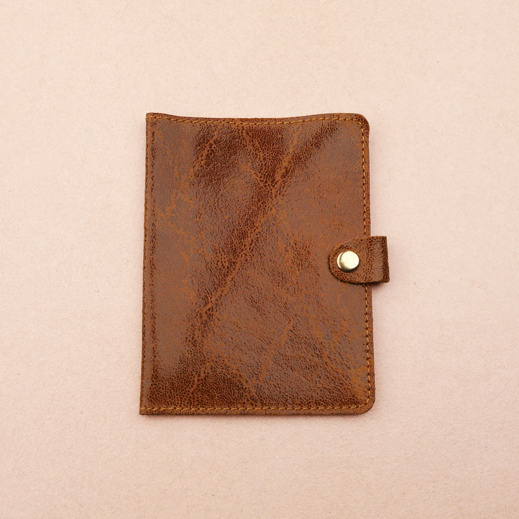 Protège passeport / Carnet Vith Pression effet marbré finition glossy