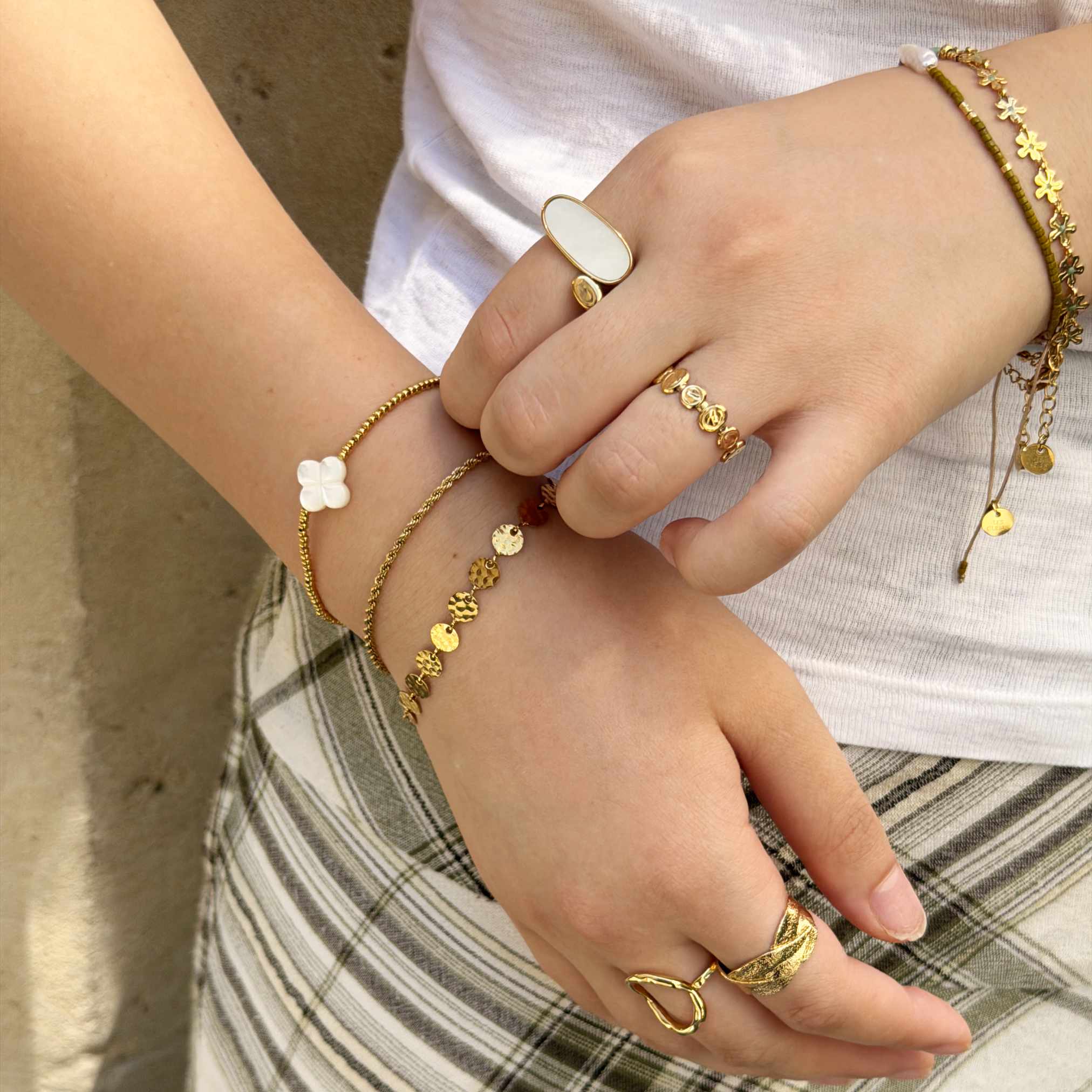 Bague Nacre