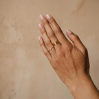 Bague Mary Lou Blanc