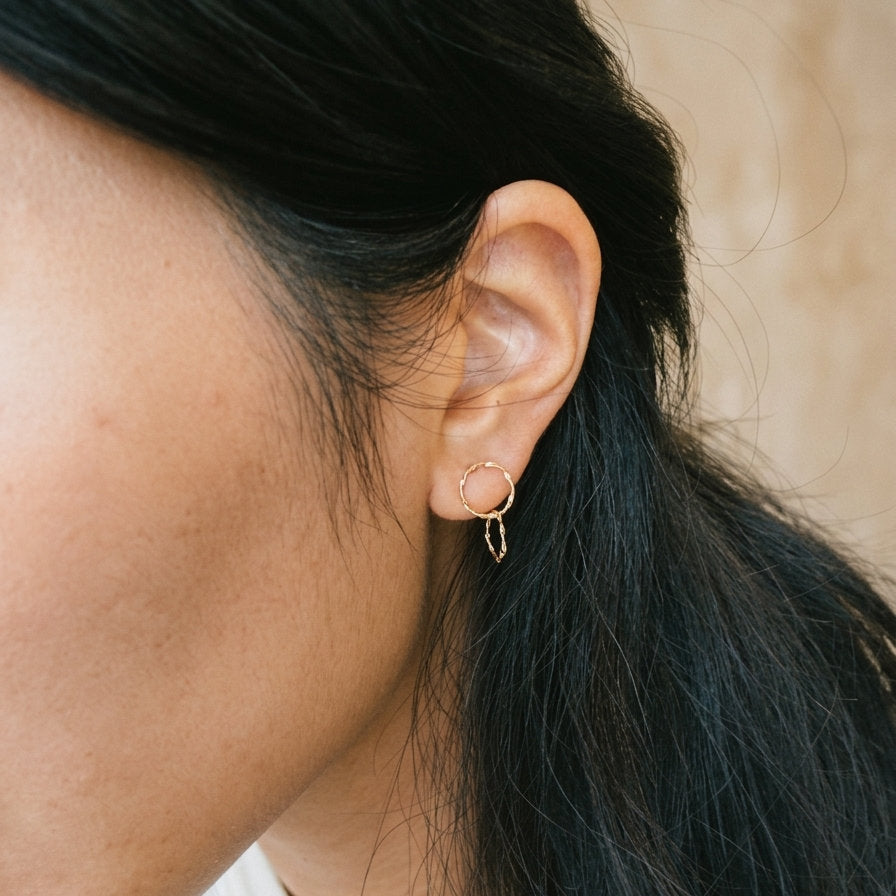 Orphise Gold Plated Earrings