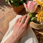 Bague Darcy plaqué or