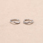 Boucles d'Oreilles Givre en Argent 925