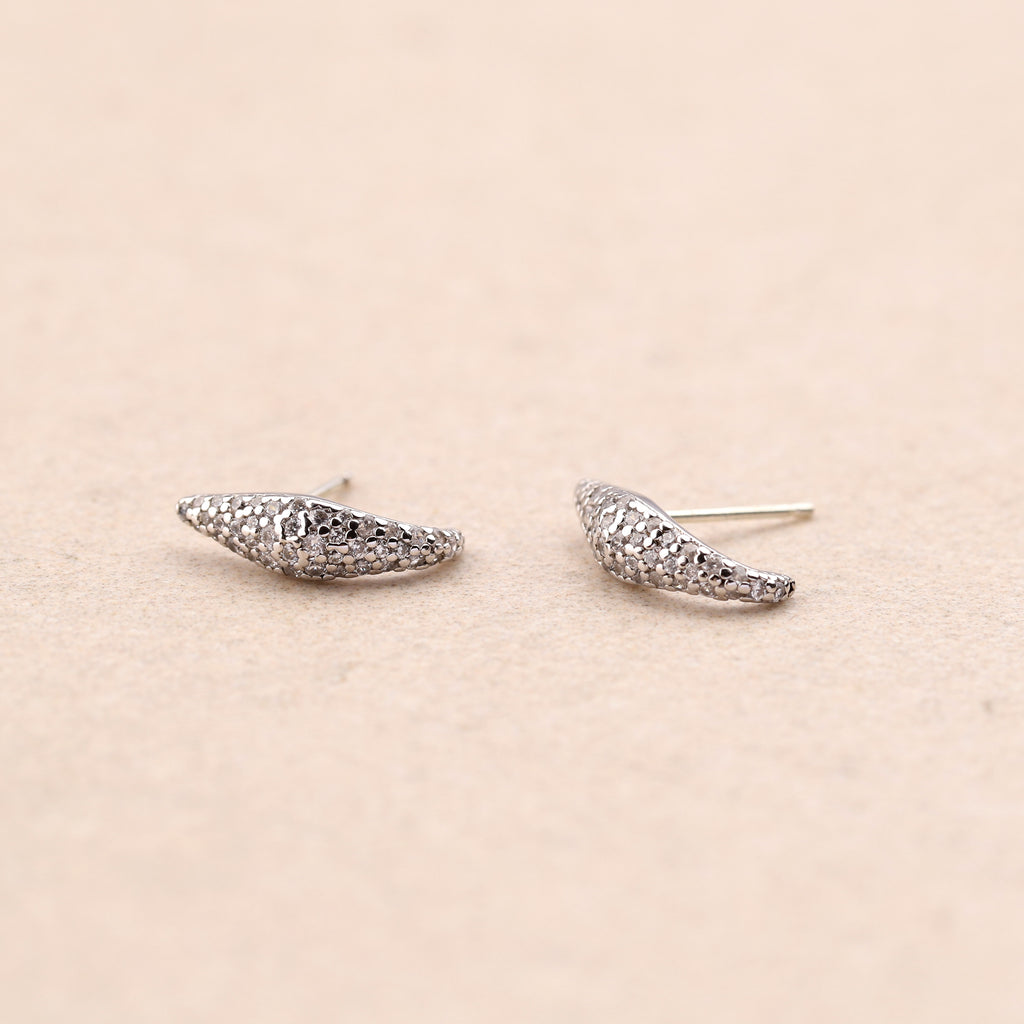 925 Sterling Silver Halo Earrings