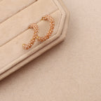 Boucles d'oreilles Céleste Rose