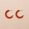 Boucles d'oreilles Céleste Orange