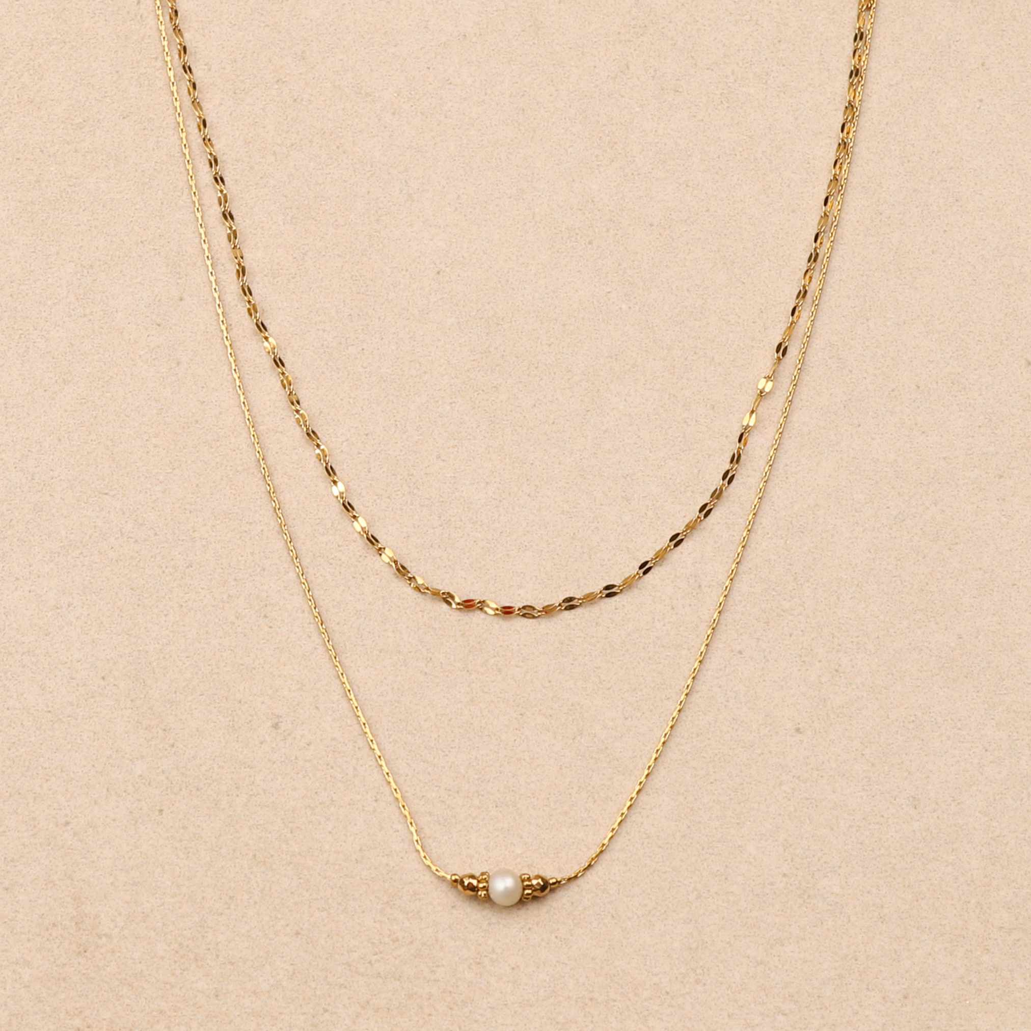 Zéliane Double Necklace