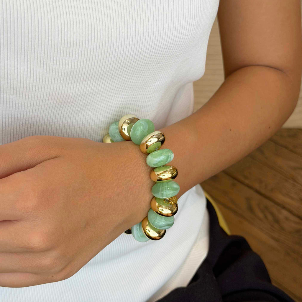 Bracelet Bloomia Vert d'eau