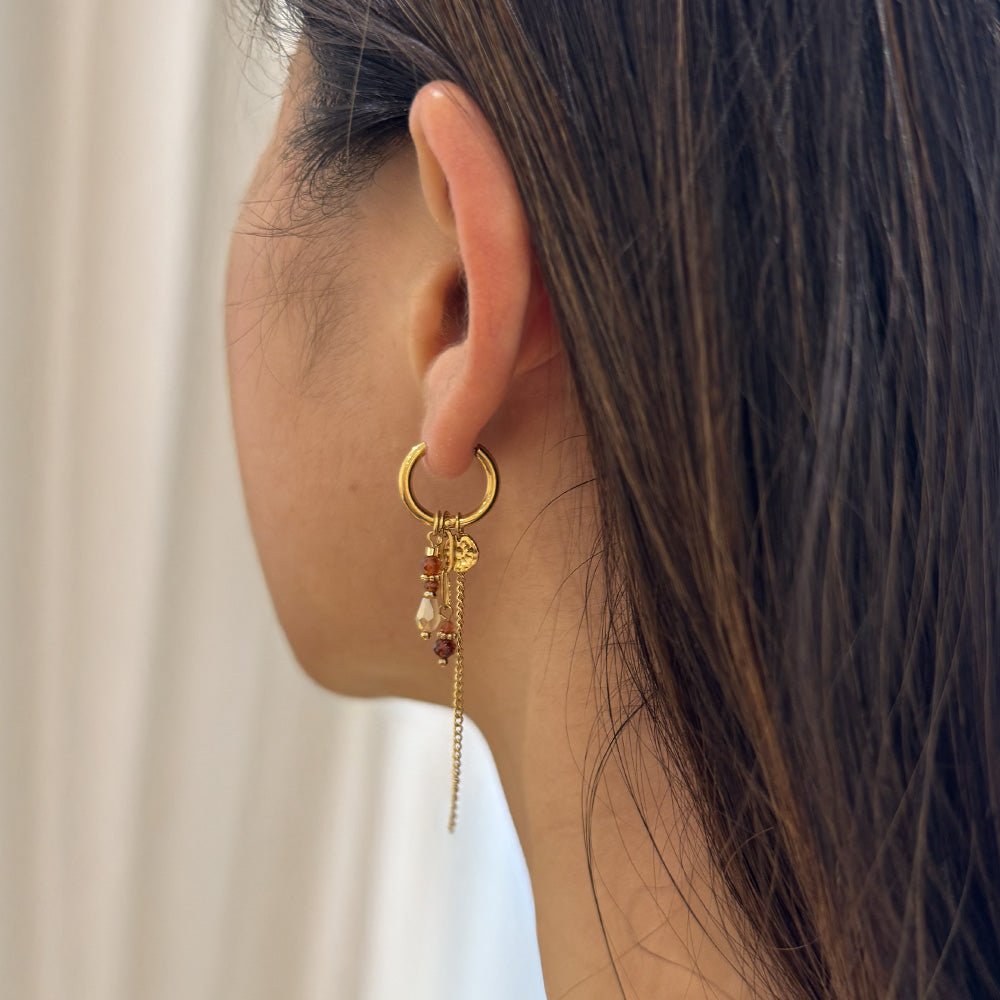 Boucles d’oreilles Lunéa