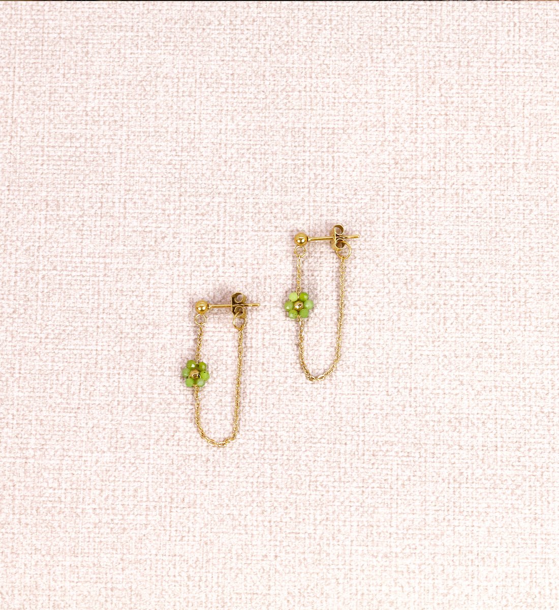 Boucle d'oreilles acier Suzanne - Les Cleias