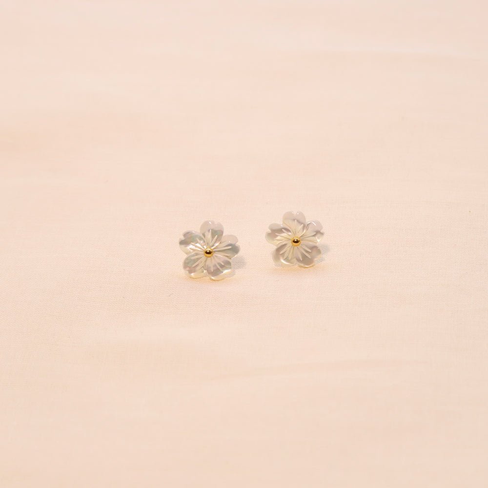 Boucle d'oreilles Mia en acier - Les Cleias