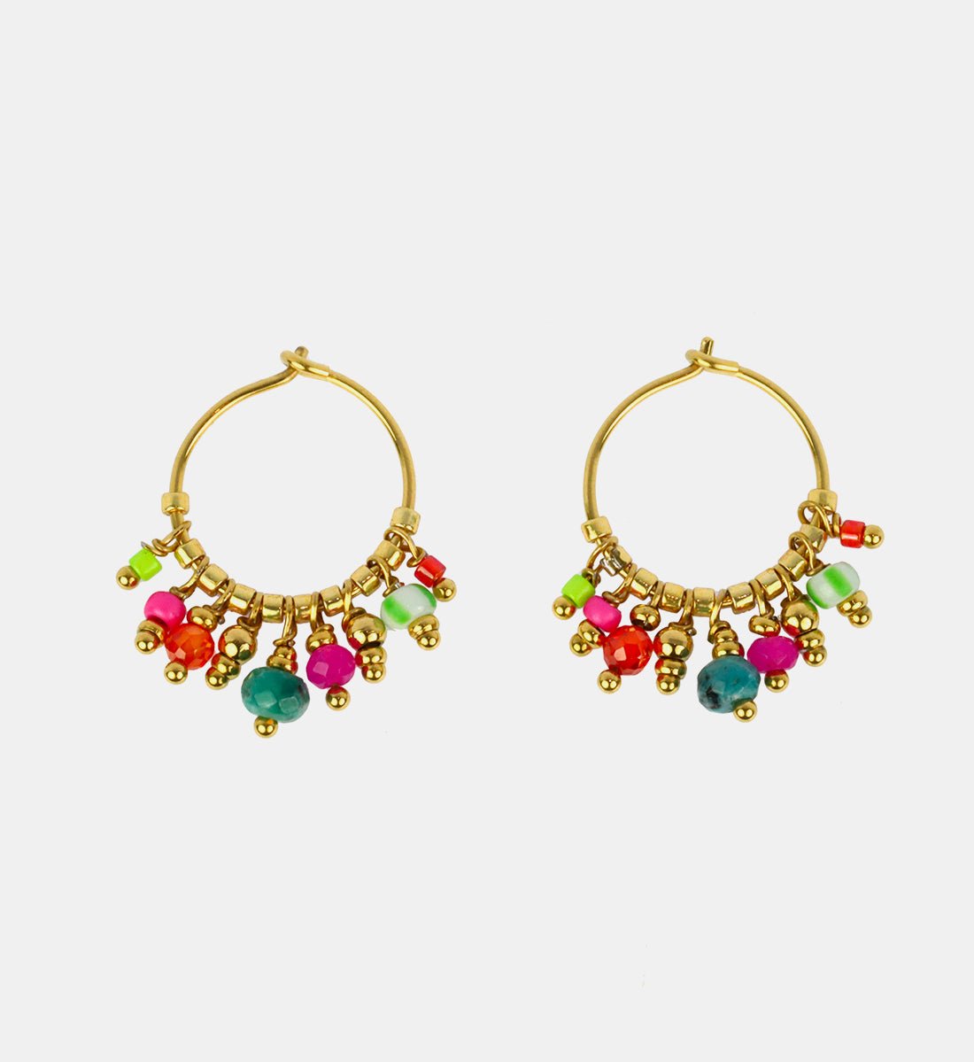 Boucles d’oreilles acier Delilah - Les Cleias