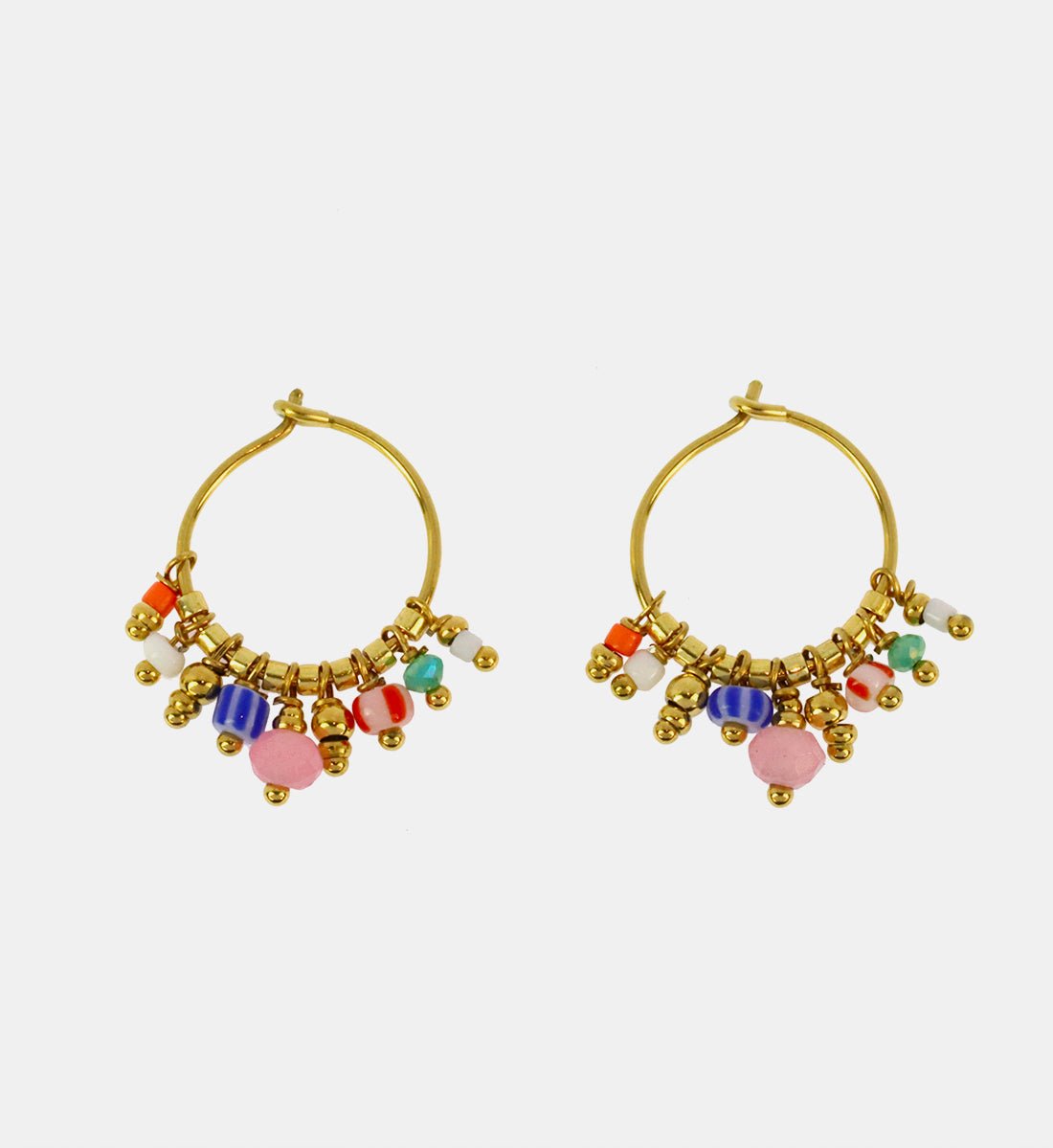 Boucles d’oreilles acier Delilah - Les Cleias