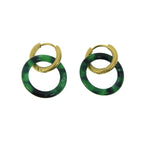 Boucles d'oreilles acier Evana - Les Cleias