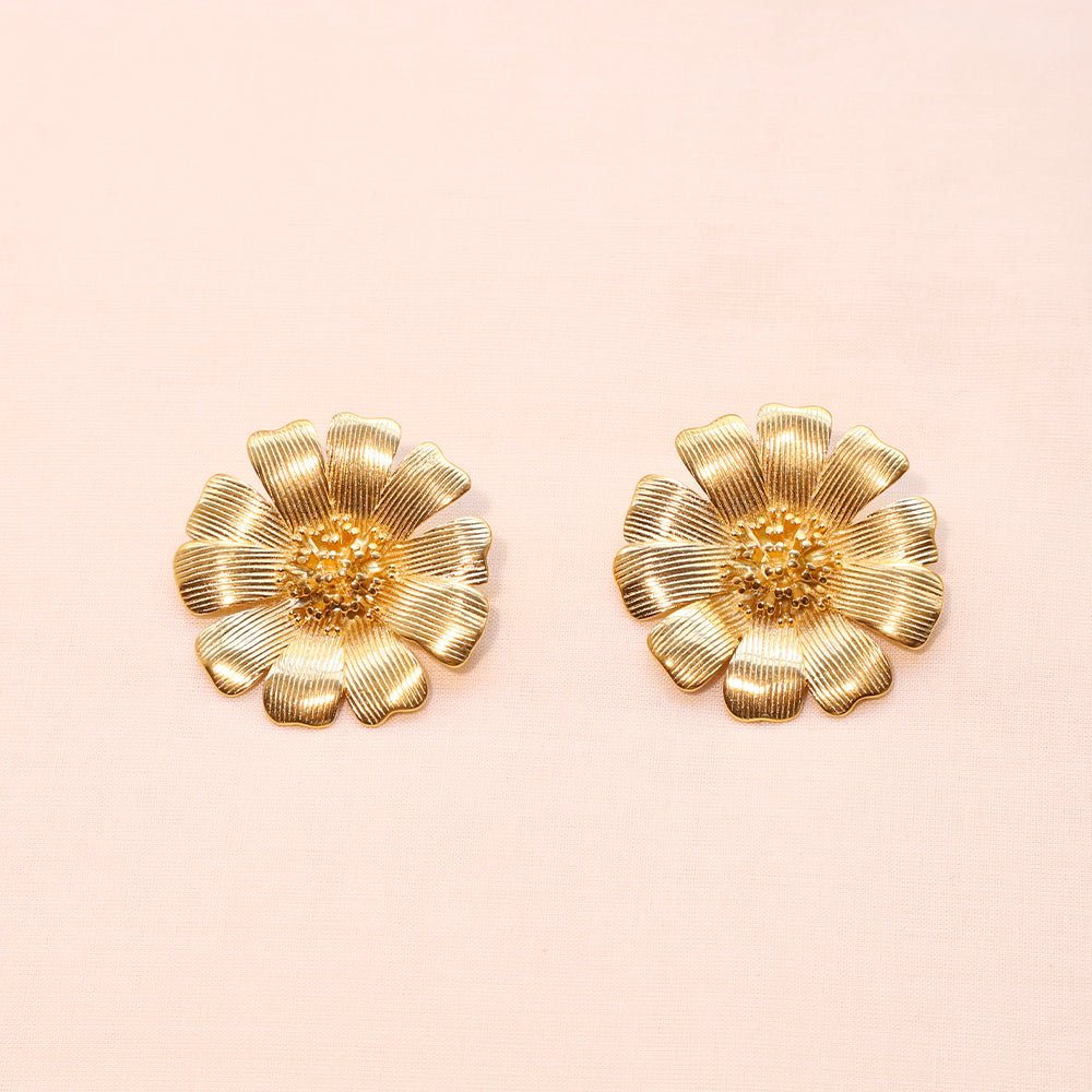 Boucles d’oreilles acier F - Cosmée - Les Cleias