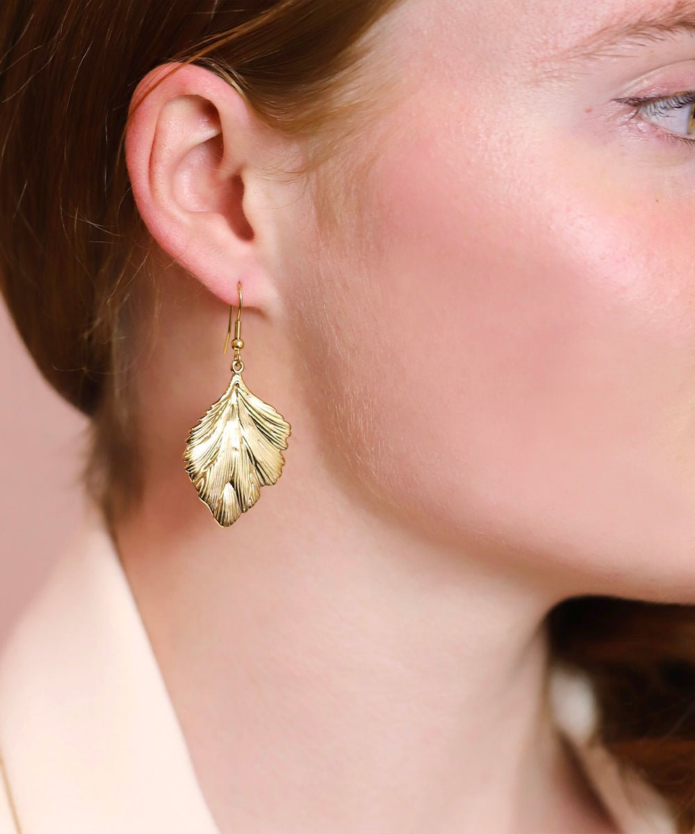 Boucles d’oreilles acier Hazel - Les Cleias