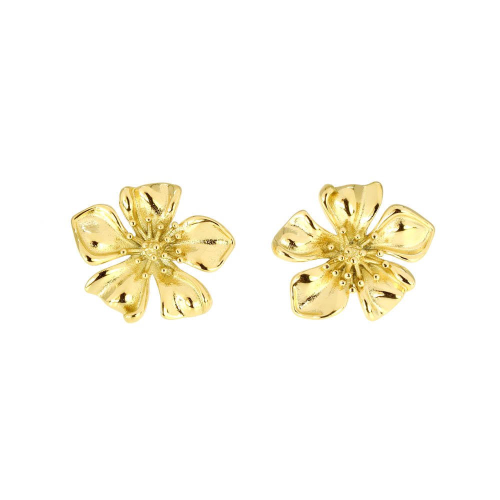 Boucles d’oreilles acier Violettes - des - Bois - Les Cleias