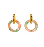 Boucles d’oreilles Beatrice en acier - Les Cleias