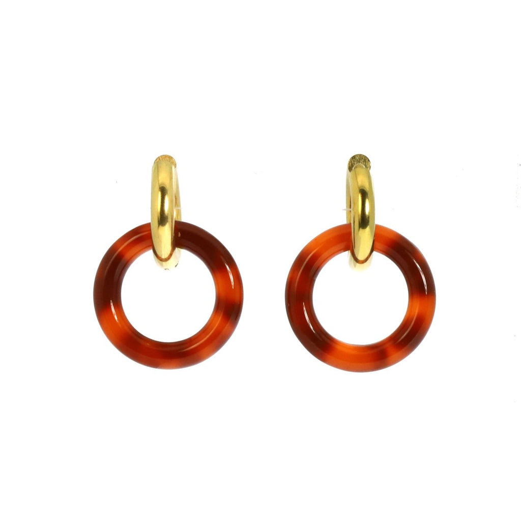 Boucles d’oreilles Beatrice en acier - Les Cleias