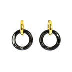 Boucles d’oreilles Beatrice en acier - Les Cleias