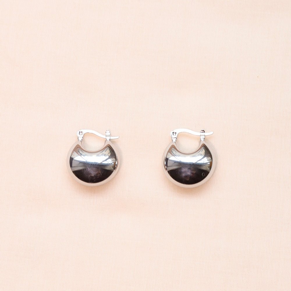 【LES CLEIAS】アンドレイのスチールイヤリング Earrings – Les Cleias