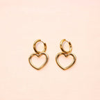 Boucles d’oreilles Erza en acier - Les Cleias