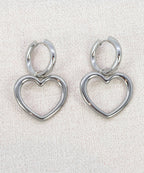 Boucles d’oreilles Erza en acier - Les Cleias