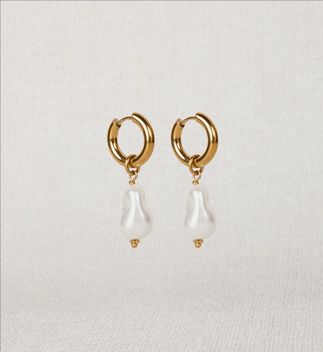 Boucles d’oreilles Mélissa en acier inoxydable - Les Cleias