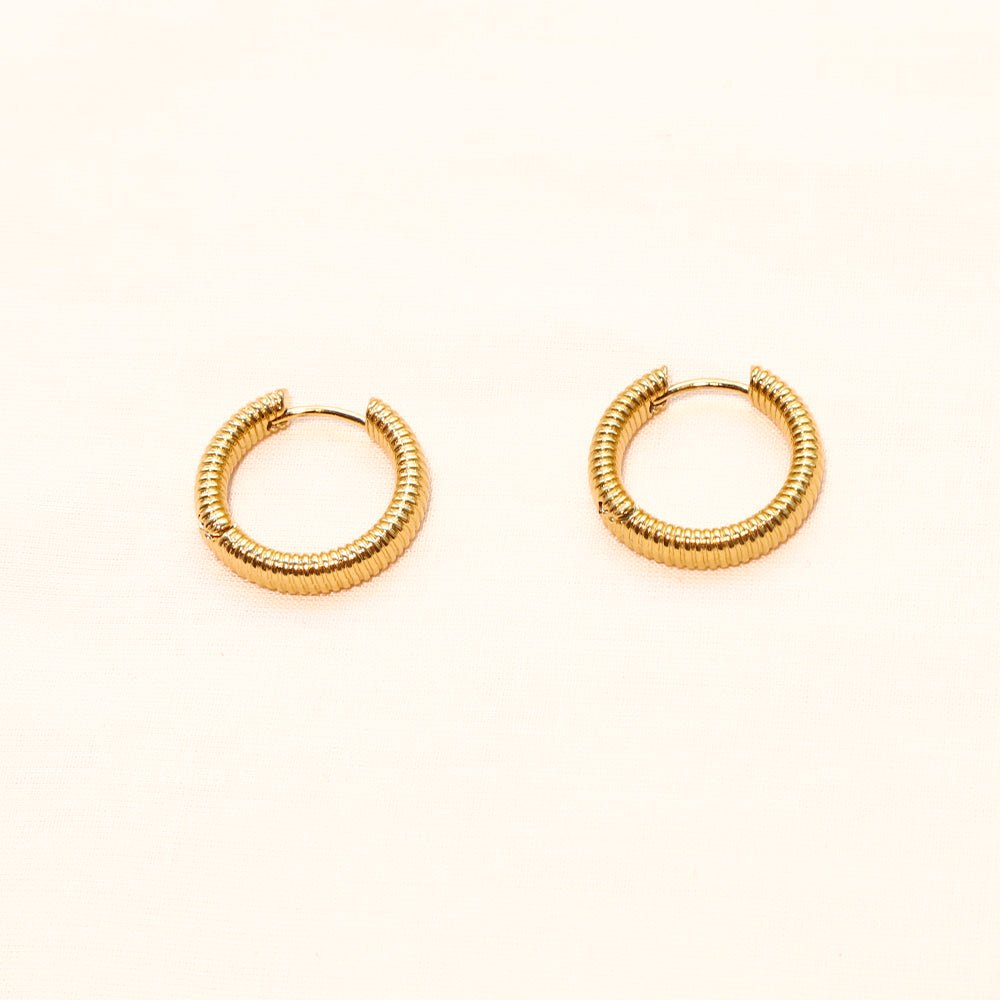 【LES CLEIAS】デリラ スチールイヤリング Necklaces – Les Cleias