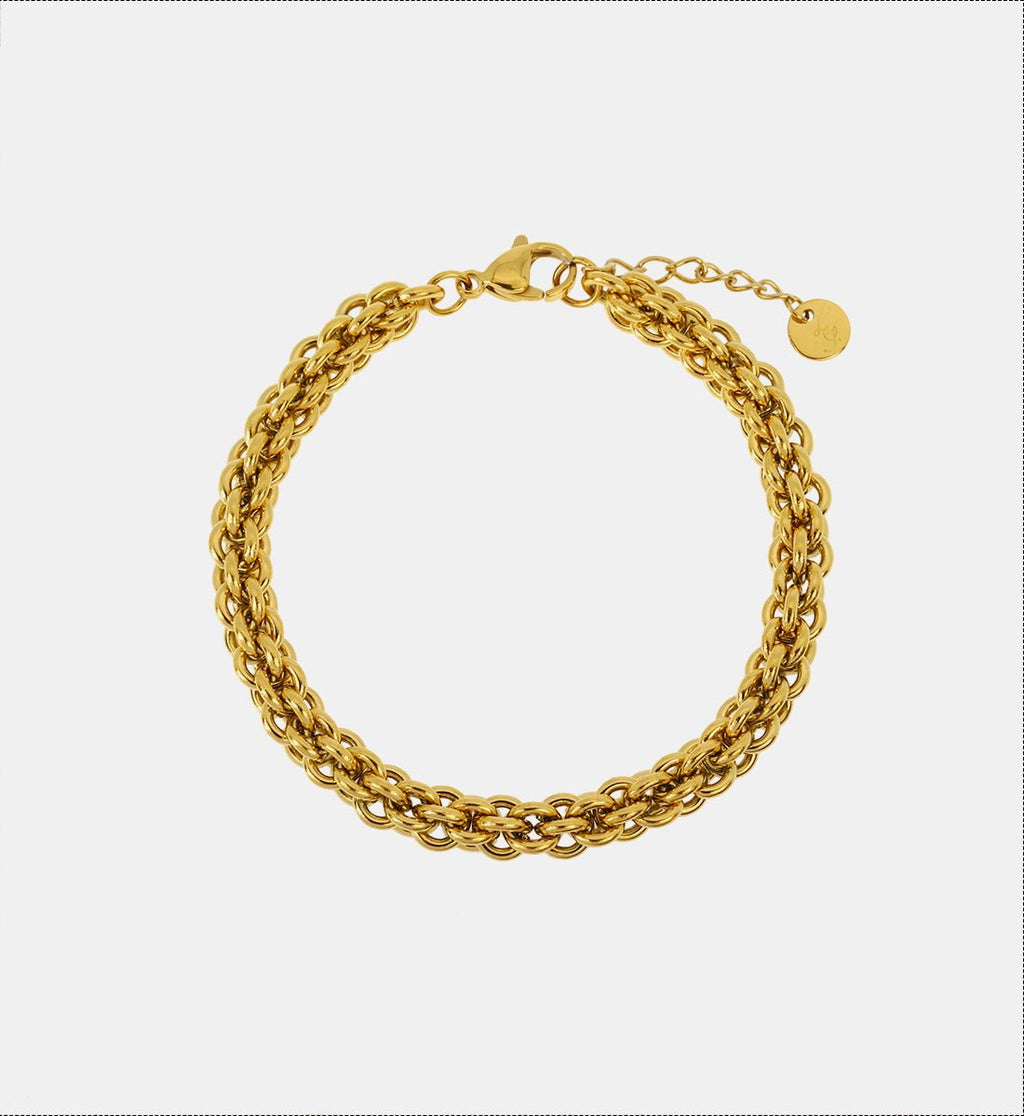 Bracelet acier Mégane - Les Cleias