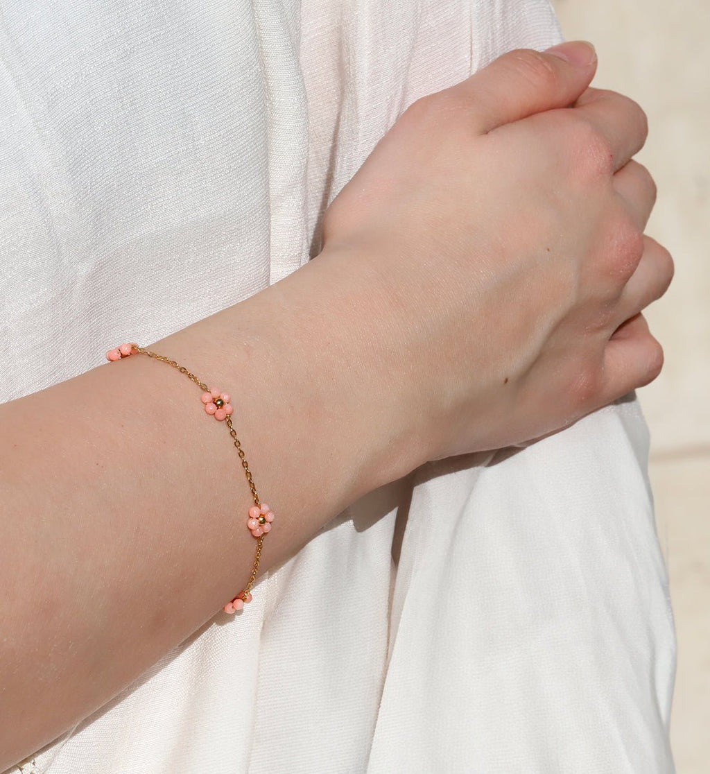 Bracelet acier Suzanne - Les Cleias