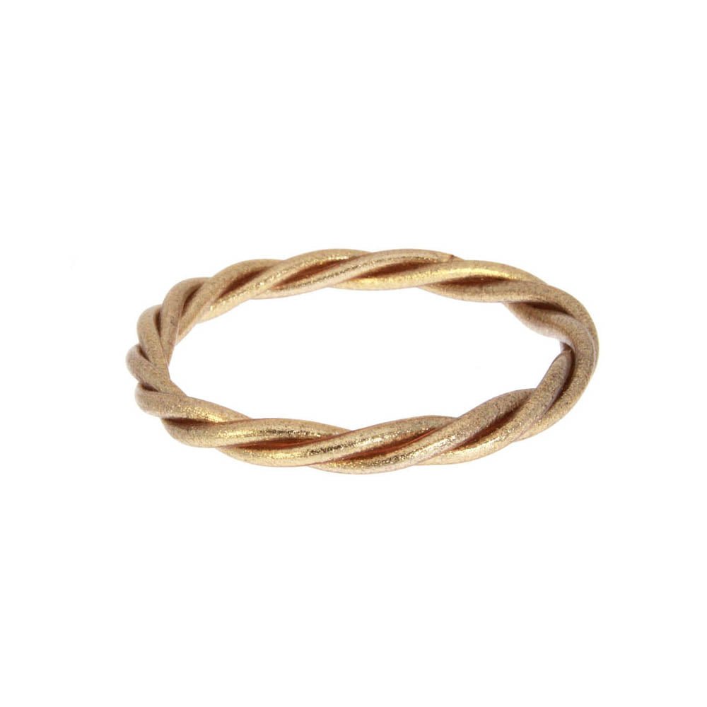 Bracelet Bouddhiste Torsadé Gold - Les Cleias