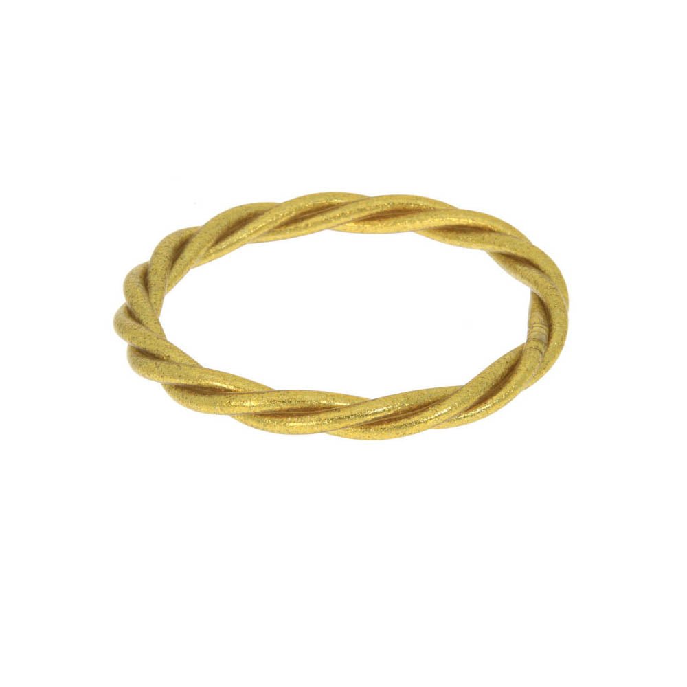 Bracelet Bouddhiste Torsadé Gold - Les Cleias