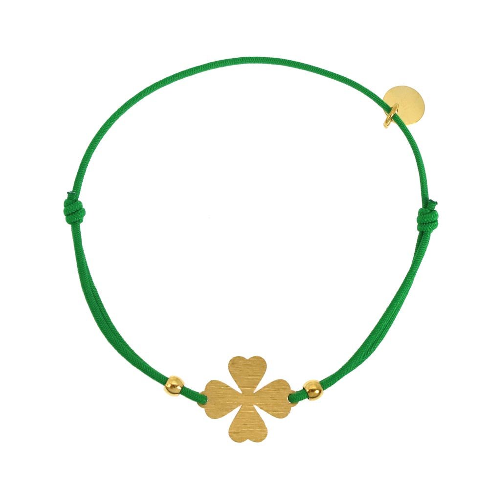 Bracelet élastique Trèfle - Les Cleias