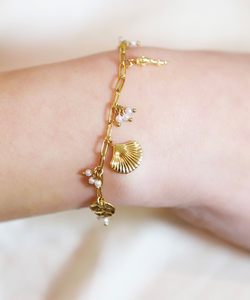 Bracelet Felicia en acier - Les Cleias
