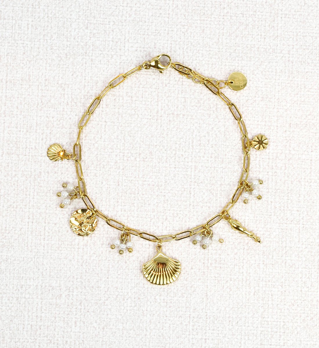 Bracelet Felicia en acier - Les Cleias