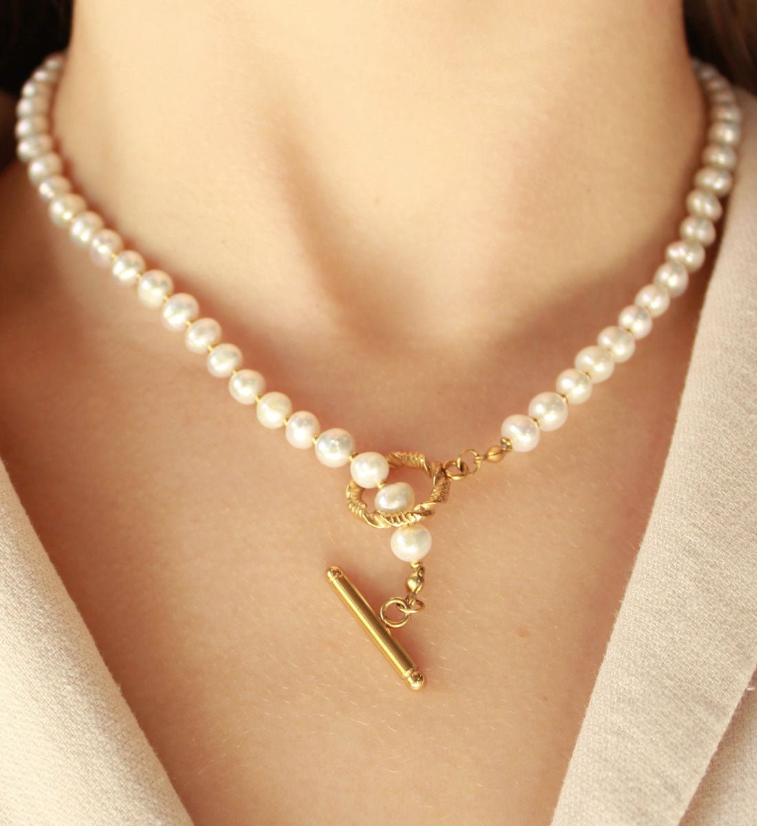 Collier acier Hamlet - Les Cleias