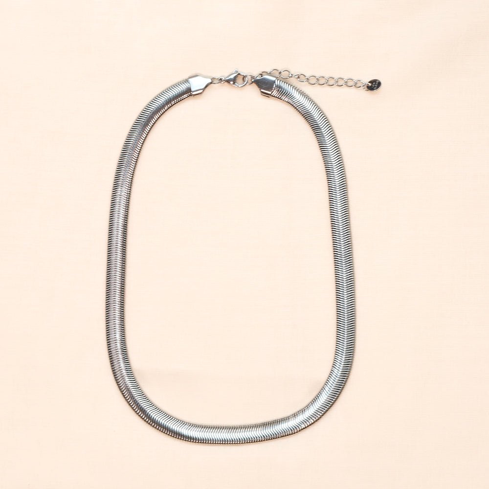 Collier acier Jacinthe - Les Cleias