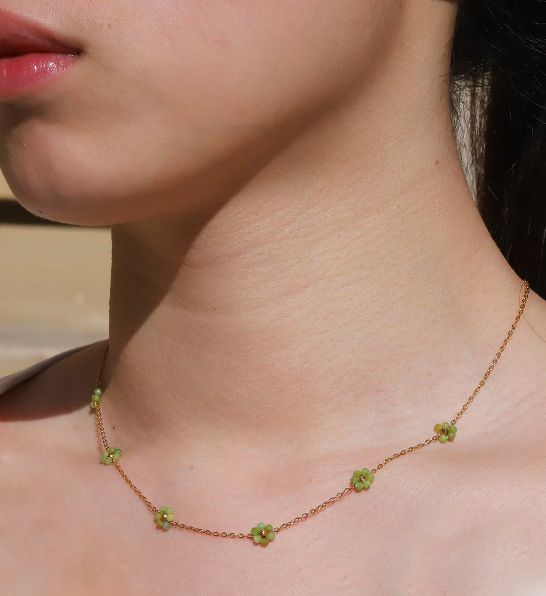 Collier acier Suzanne - Les Cleias