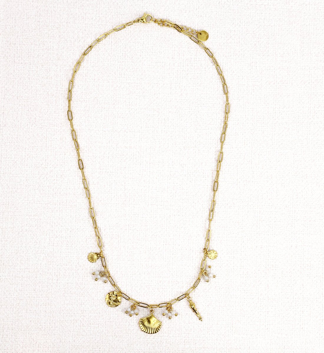 Collier Felicia en acier - Les Cleias