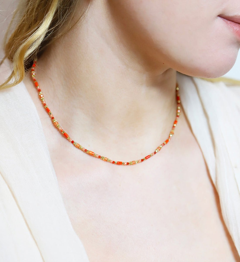 Collier Mandana en acier - Les Cleias