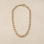 iridescent gold chain necklace