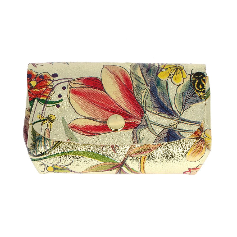 Porte-monnaie Accordéon en cuir - Les Cleias