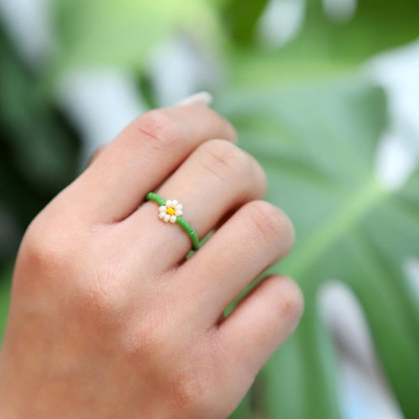 Bague Prairie vert