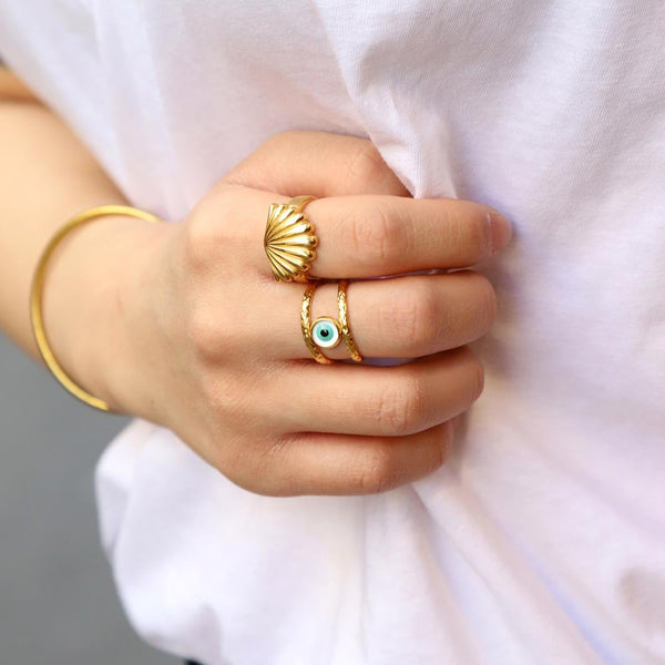 Bague acier Oria - Les Cleias