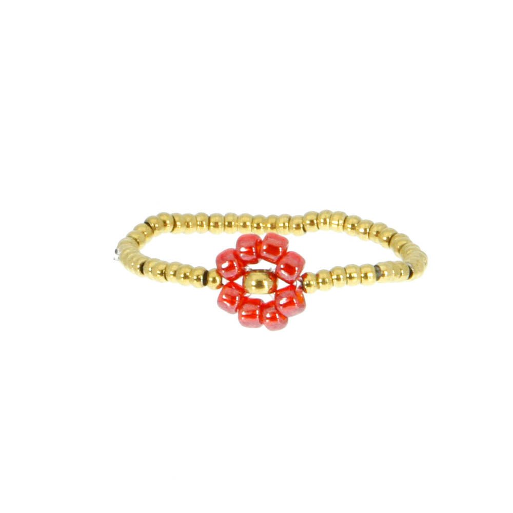 Bague Prairie rouge