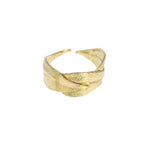 Bague plaqué or Sunita