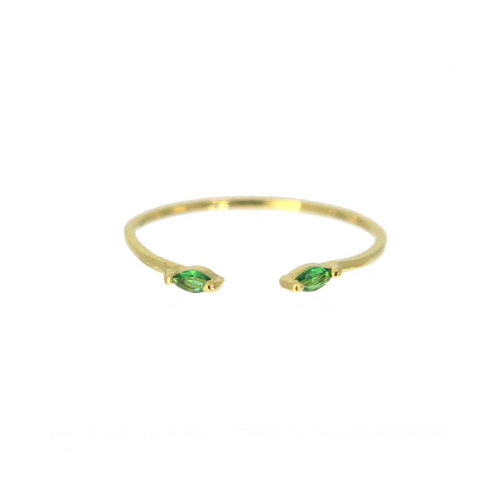 Bague Xena vert