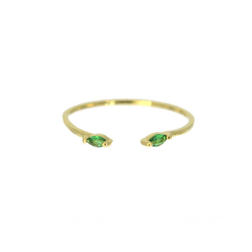 Bague Xena vert