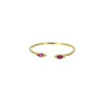 Bague Xena rose