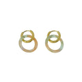 Boucles d'oreilles acier Evana - Les Cleias